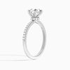 Petite Aurea Diamond Engagement Ring