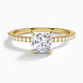 Petite Aurea Diamond Engagement Ring