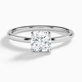 Cushion Seraphine Lab Grown Diamond Engagement Ring In Platinum - Lucenjuri