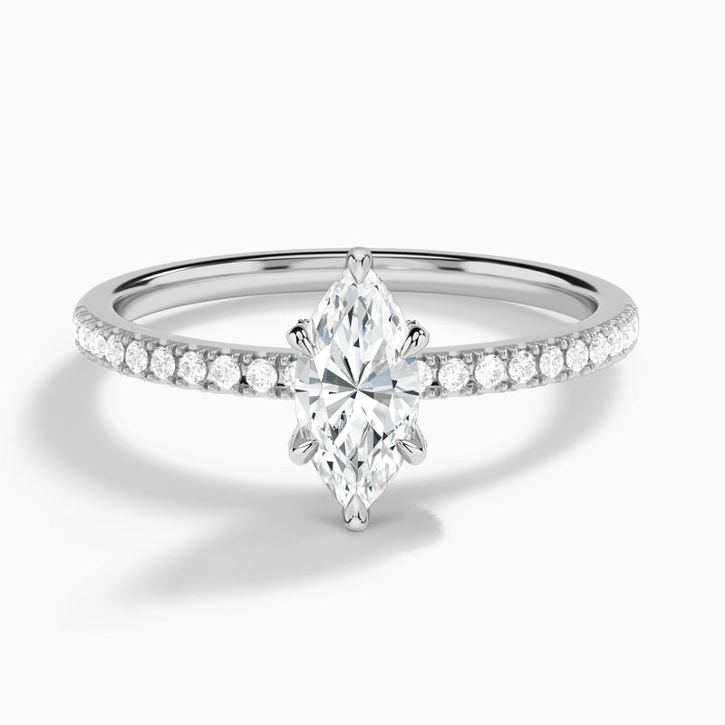 Valentina Pavé Diamond Engagement Ring