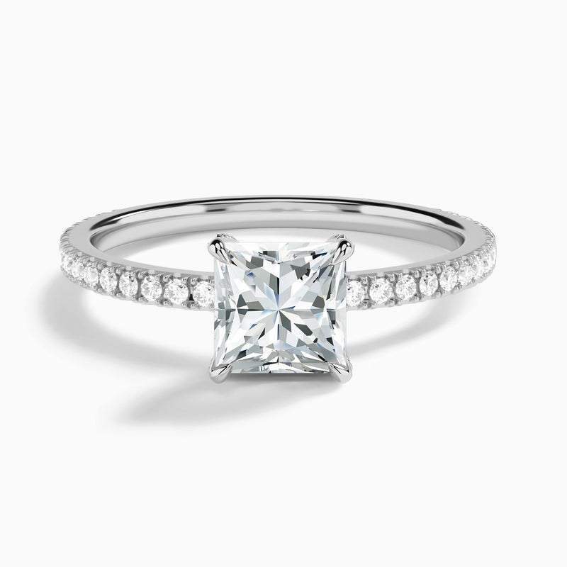 Luxe Valentina Pavé Diamond Engagement Ring