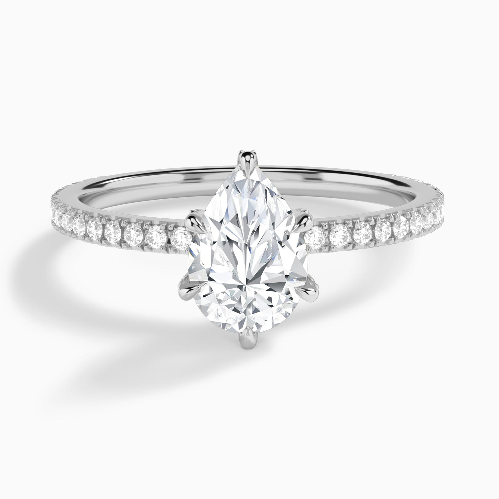 Luxe Valentina Six-Prong Diamond Engagement Ring