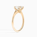 Petite Hudson Milgrain Diamond Engagement Ring