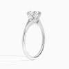 Petite Hudson Milgrain Diamond Engagement Ring