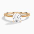 Amia Milgrain Engagement Ring