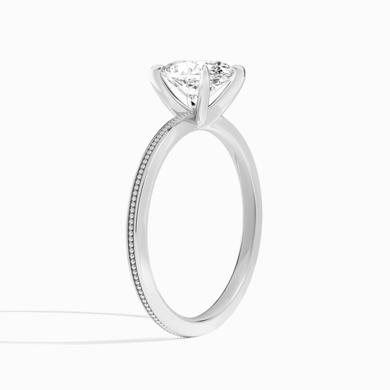 Amia Milgrain Engagement Ring