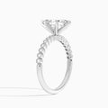 Alena Bezel-Set Diamond Engagement Ring