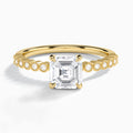 Alena Bezel-Set Diamond Engagement Ring