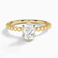 Alena Bezel-Set Diamond Engagement Ring