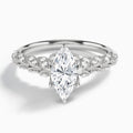 Laurel Diamond Engageemnt Ring