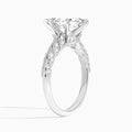 Laurel Diamond Engageemnt Ring