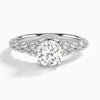 Laurel Diamond Engageemnt Ring