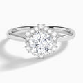 Flocon de Neige Diamond Engagement Ring