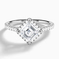 Amara Kite Set Halo Engagement Ring