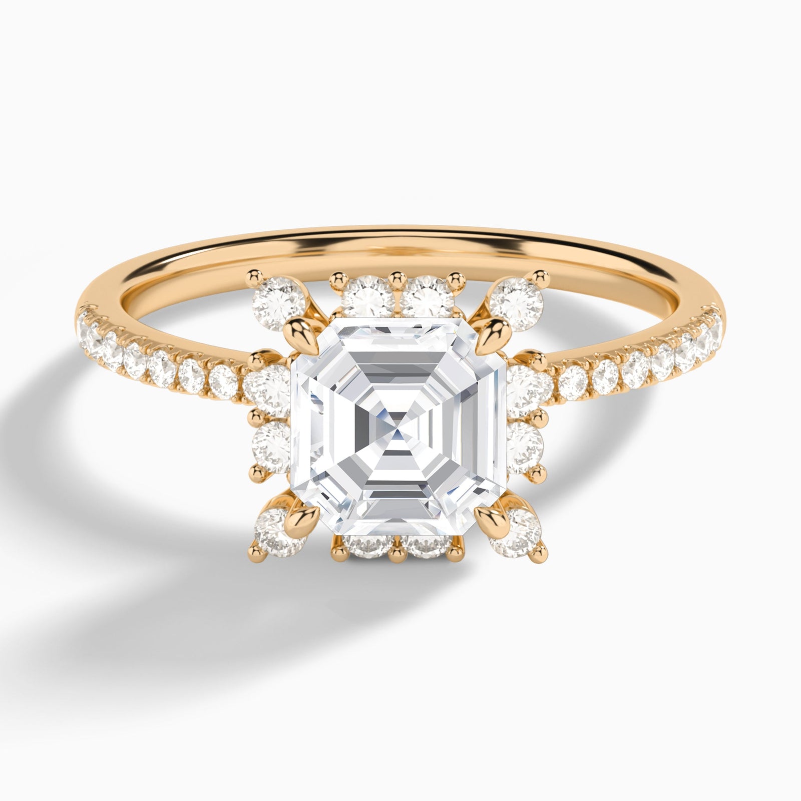 Lucinda Halo Diamond Engagement Ring