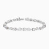 Multi Shape Diamond Tennis Bracelet