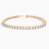 Four-Prong Round Brilliant Diamond Tennis Bracelet