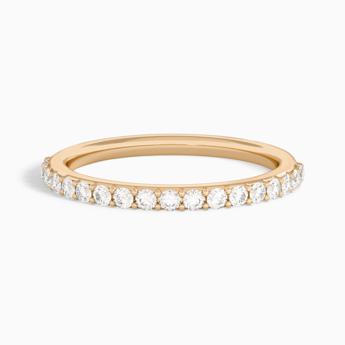 Luna Diamond Ring in 14K Rose Gold