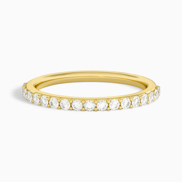 Luna Diamond Ring in 18K Yellow Gold