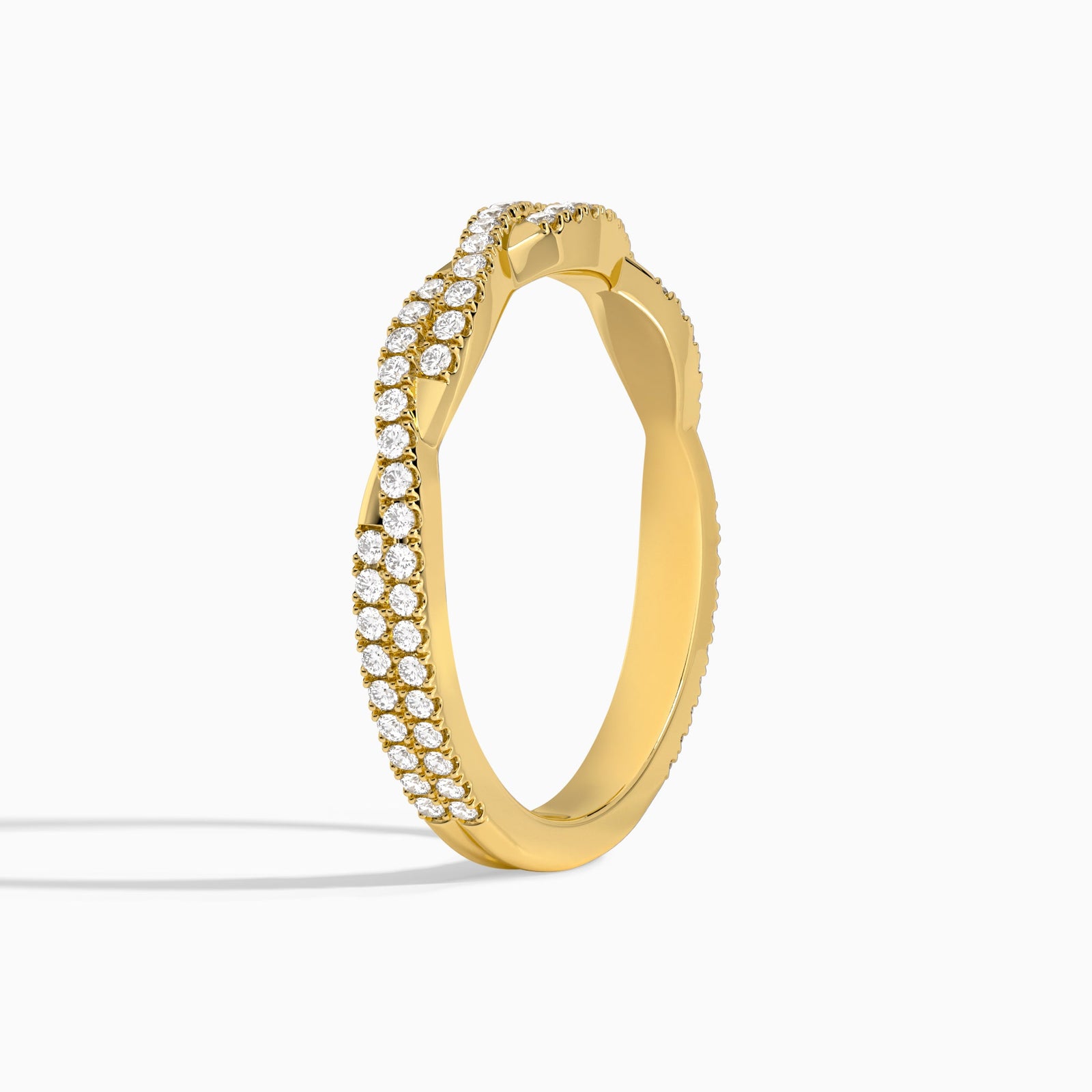 Luxe Petite Twisted Vine Diamond Ring