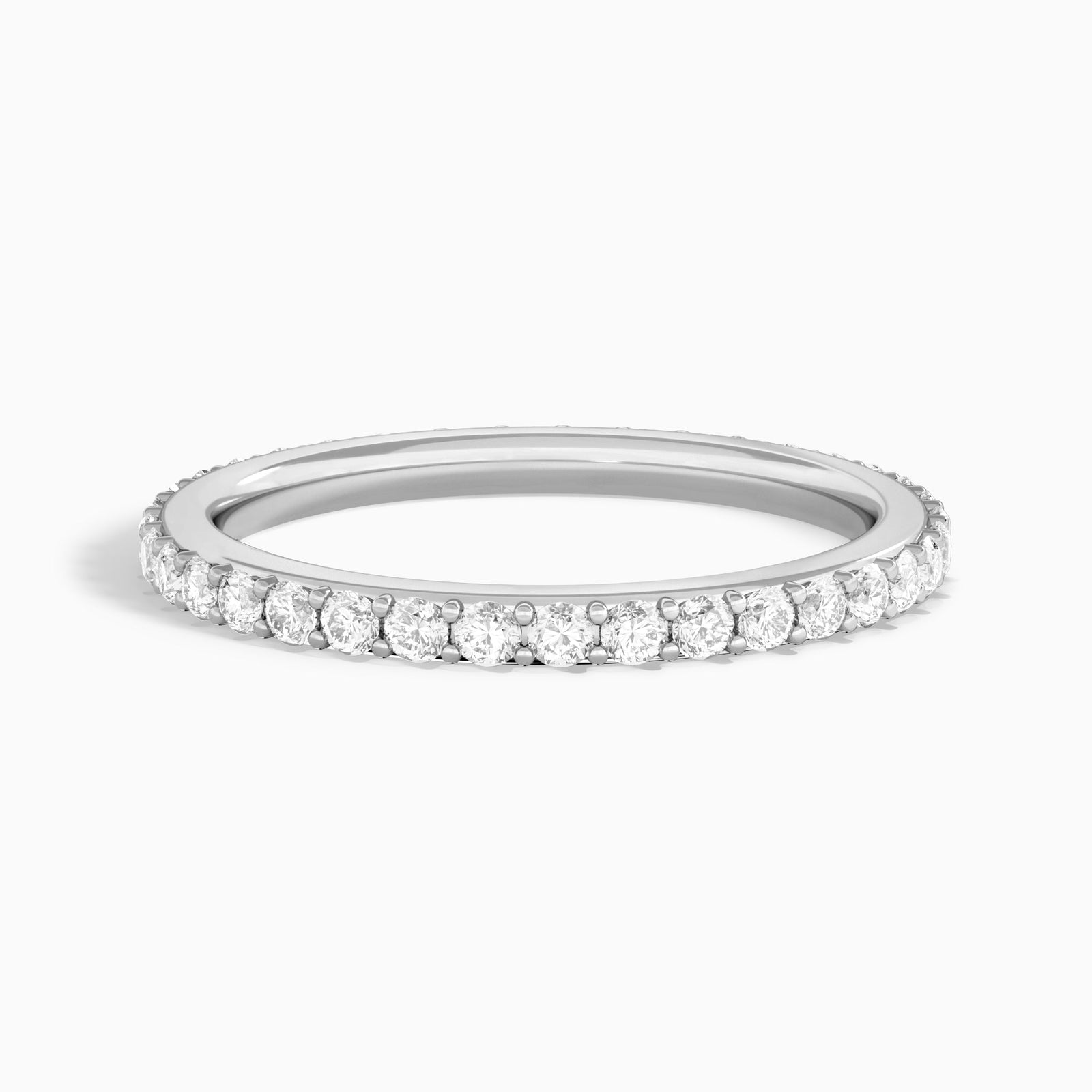 Classic Shared Prong Eternity Diamond Ring