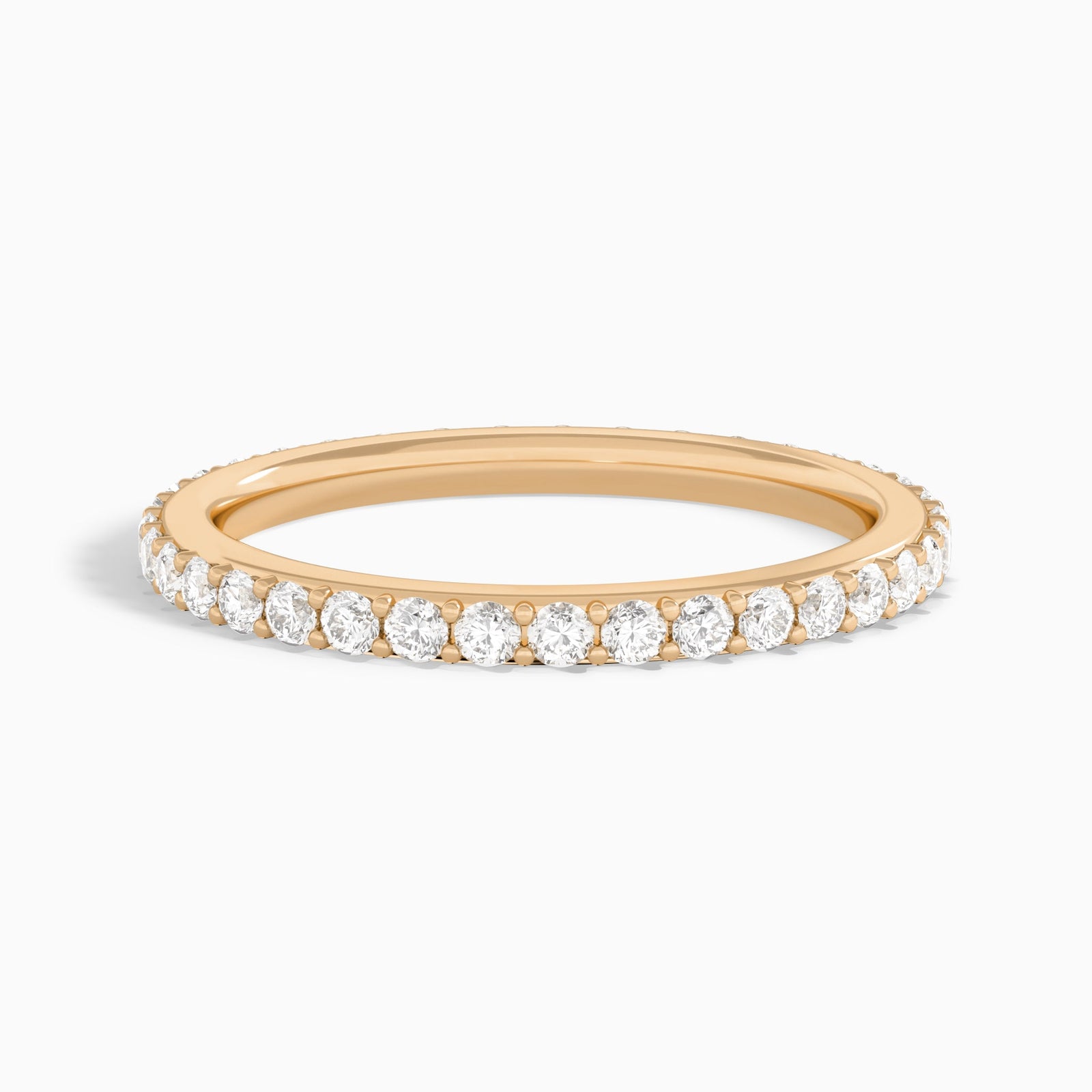 Classic Shared Prong Eternity Diamond Ring