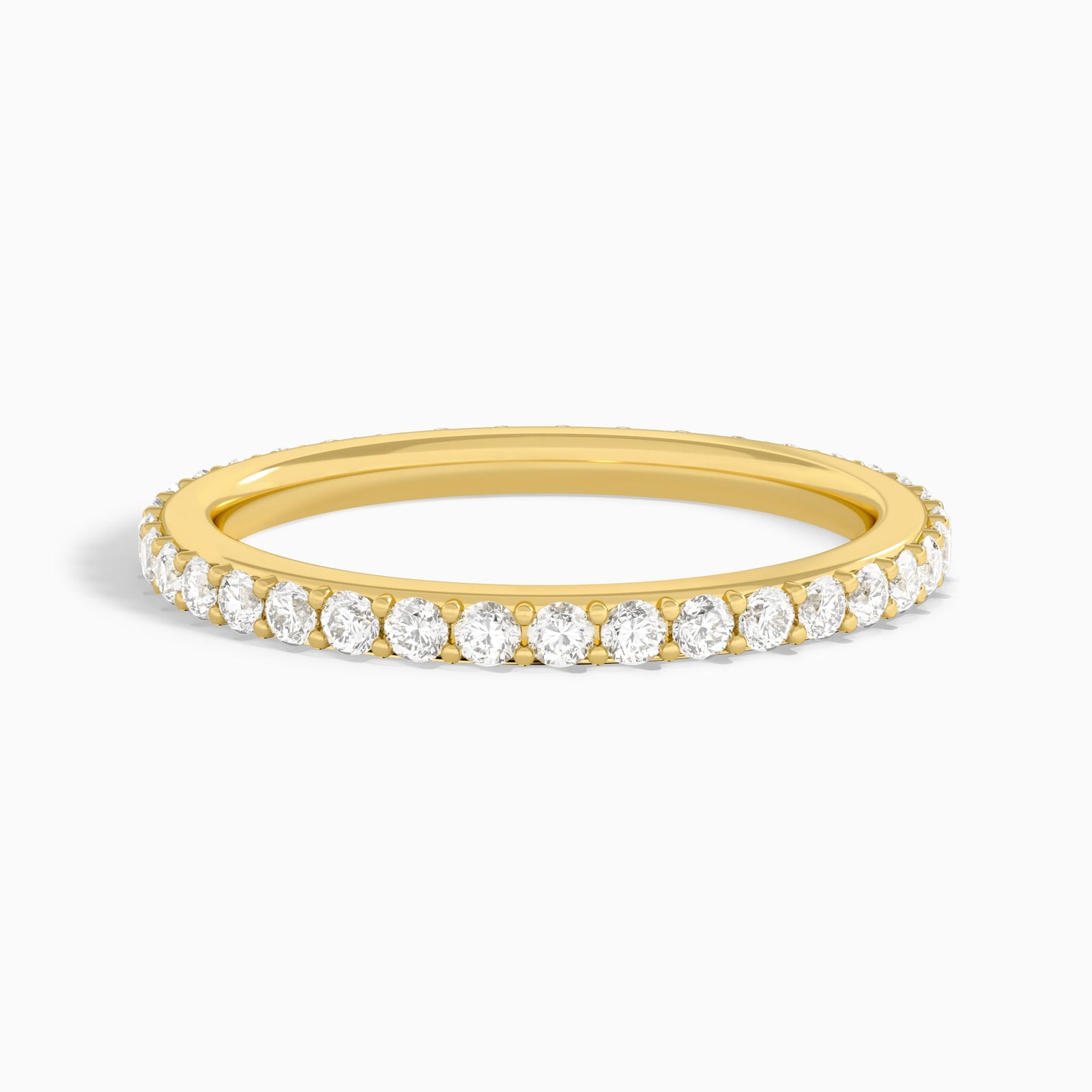 Classic Shared Prong Eternity Diamond Ring