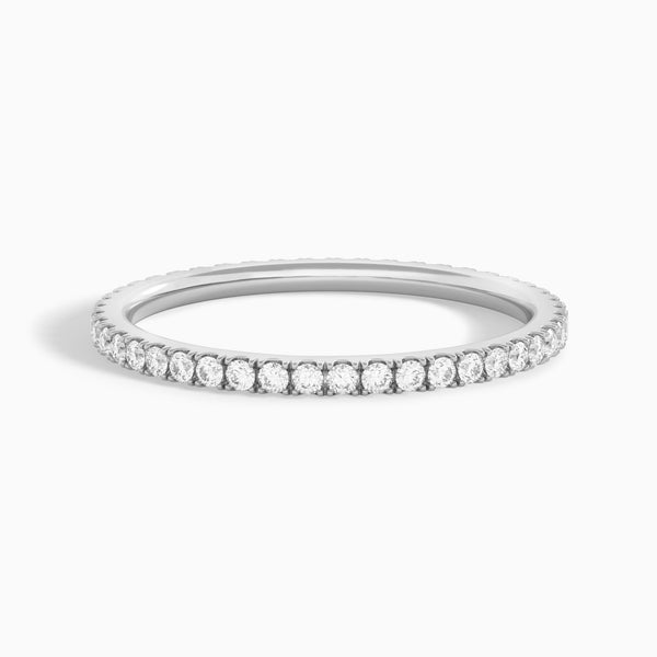 Belle Eternity Diamond Ring in 14K White Gold