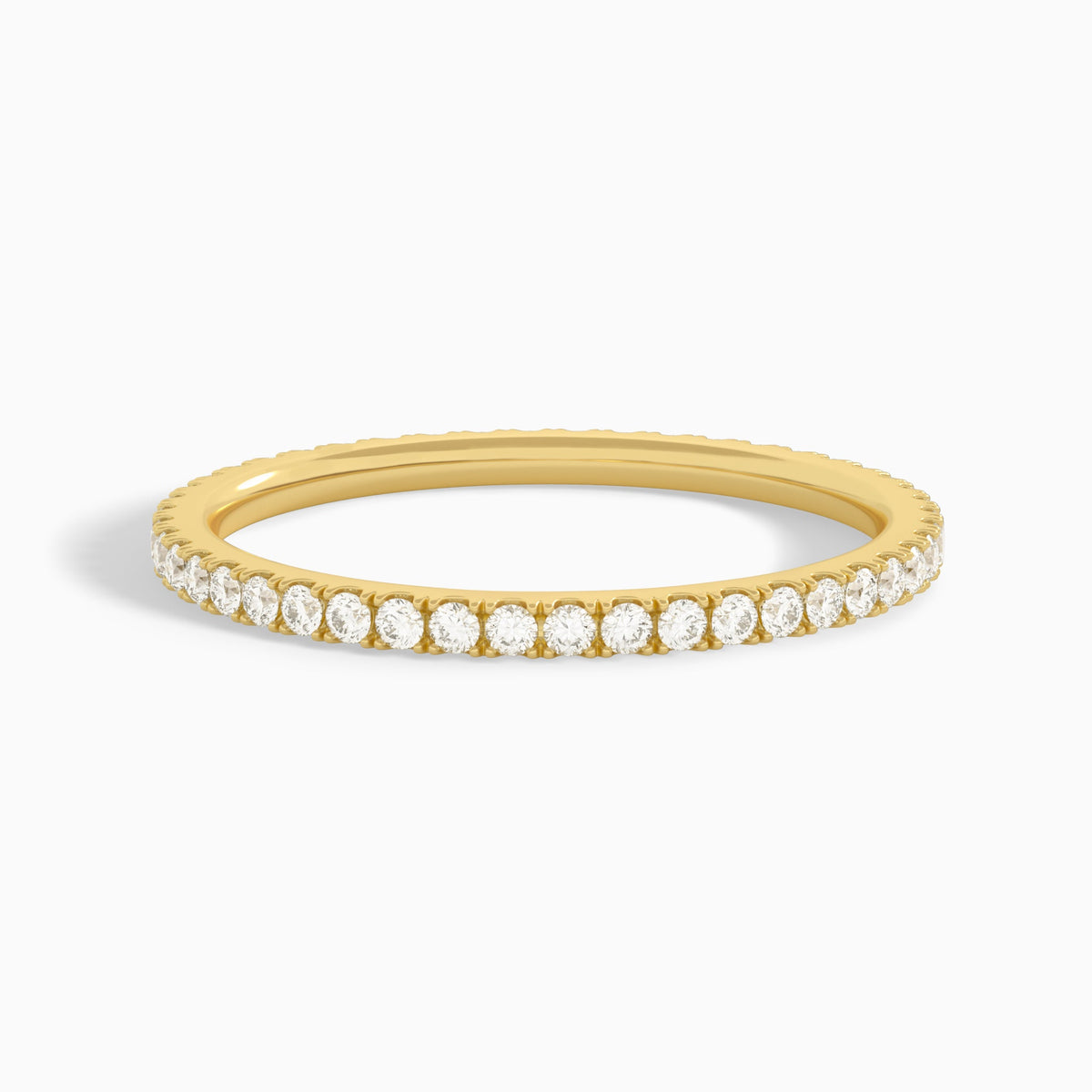 Belle Eternity Diamond Ring in 14K Yellow Gold