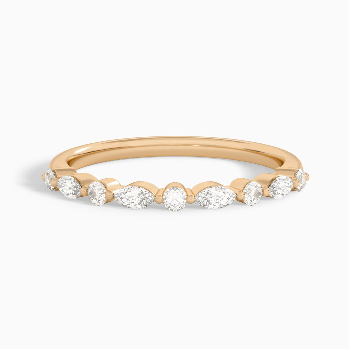 Chateau Diamond Ring in 14K Rose Gold