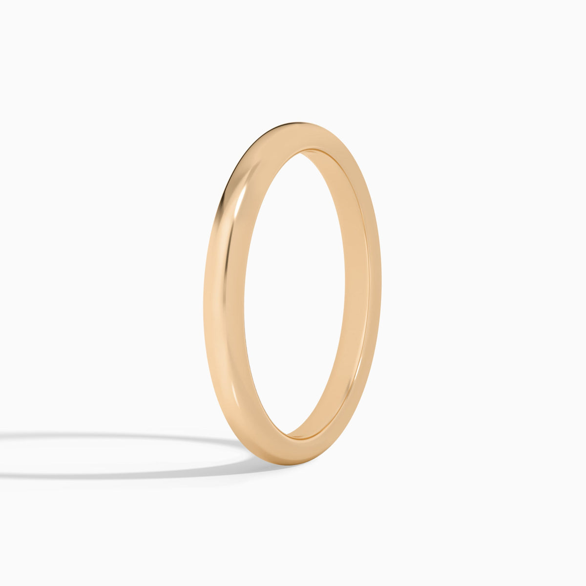 2.5mm Comfort Fit Ring in 14K Rose Gold