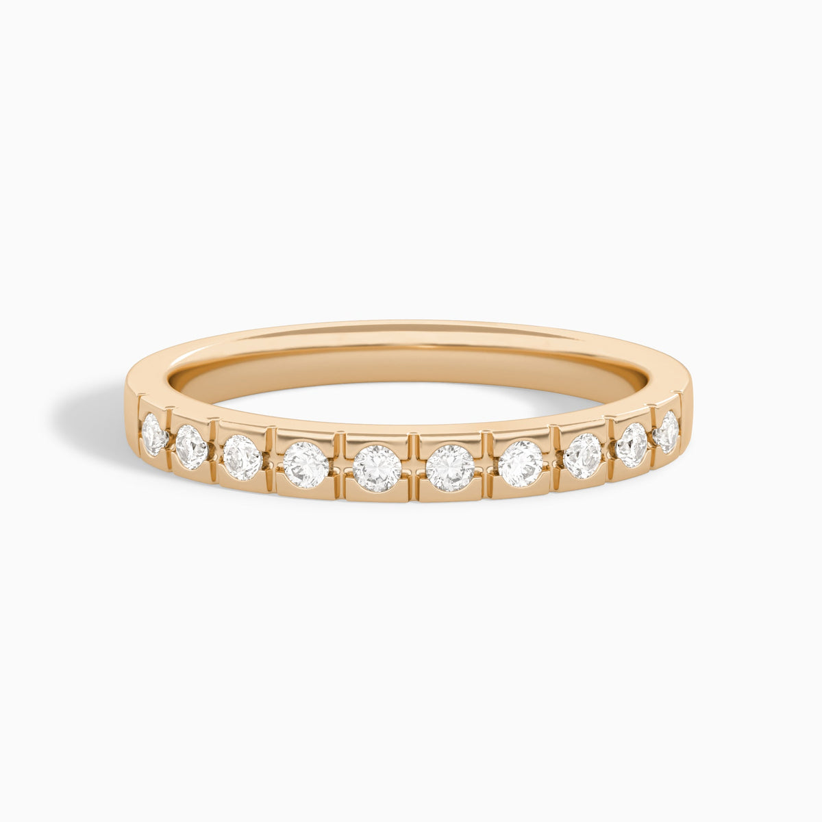 Luxe Hazel Diamond Ring in 14K Rose Gold