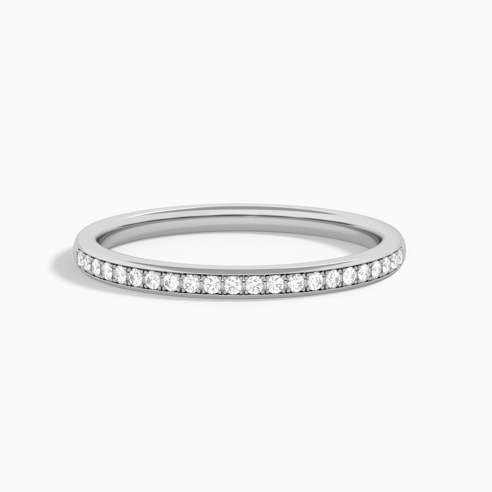 Ariel Channel Set Diamond Ring