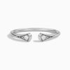 Hudson Milgrain Diamond Open Ring