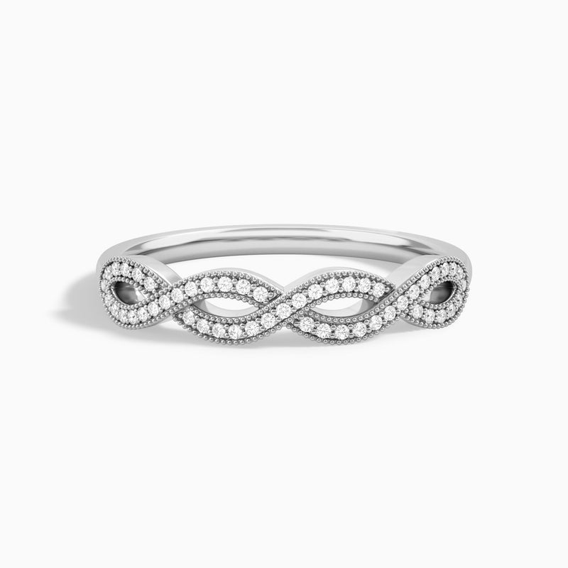 Infinito Milgrain Diamond Ring