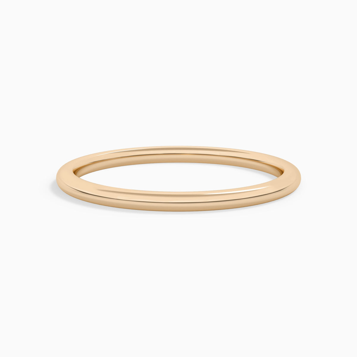 1.5mm Comfort Fit Ring in 14K Rose Gold