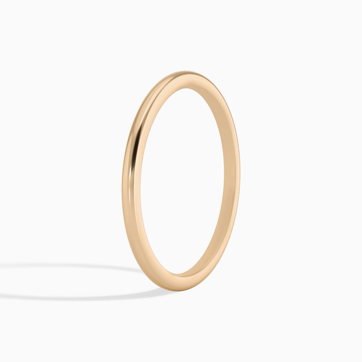 1.5mm Comfort Fit Ring in 14K Rose Gold