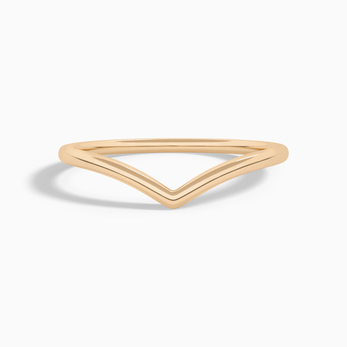Ballad Contour Ring in 14K Rose Gold