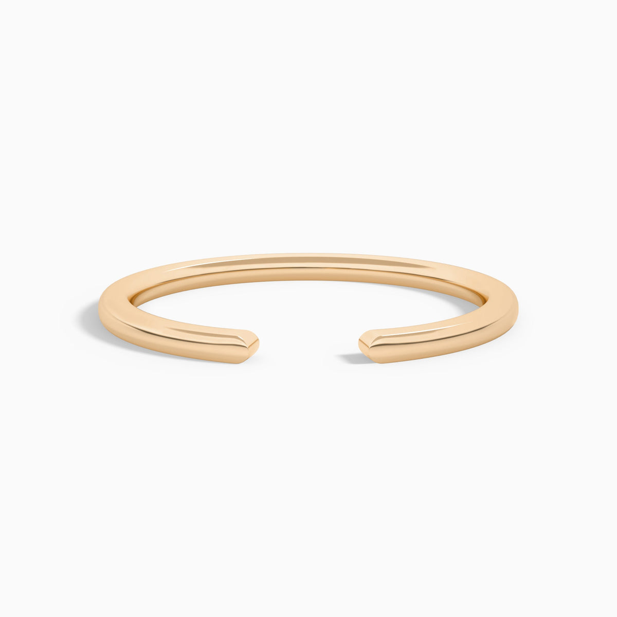 1.4mm Comfort Fit Open Ring in 14K Rose Gold