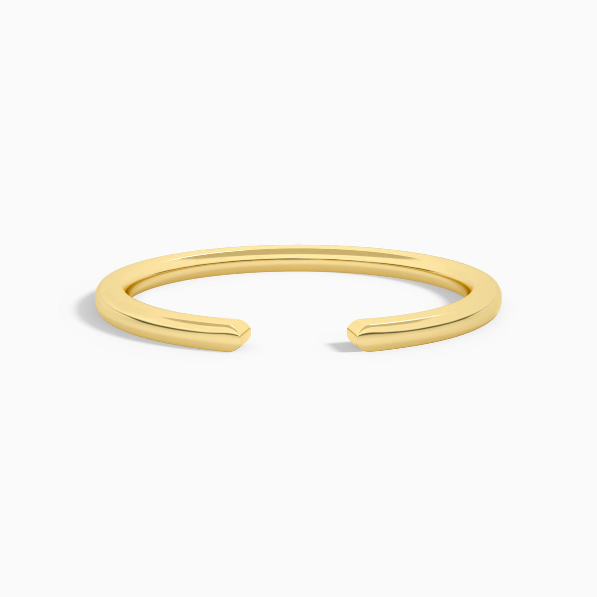 1.4mm Comfort Fit Open Ring in 18K Yellow Gold