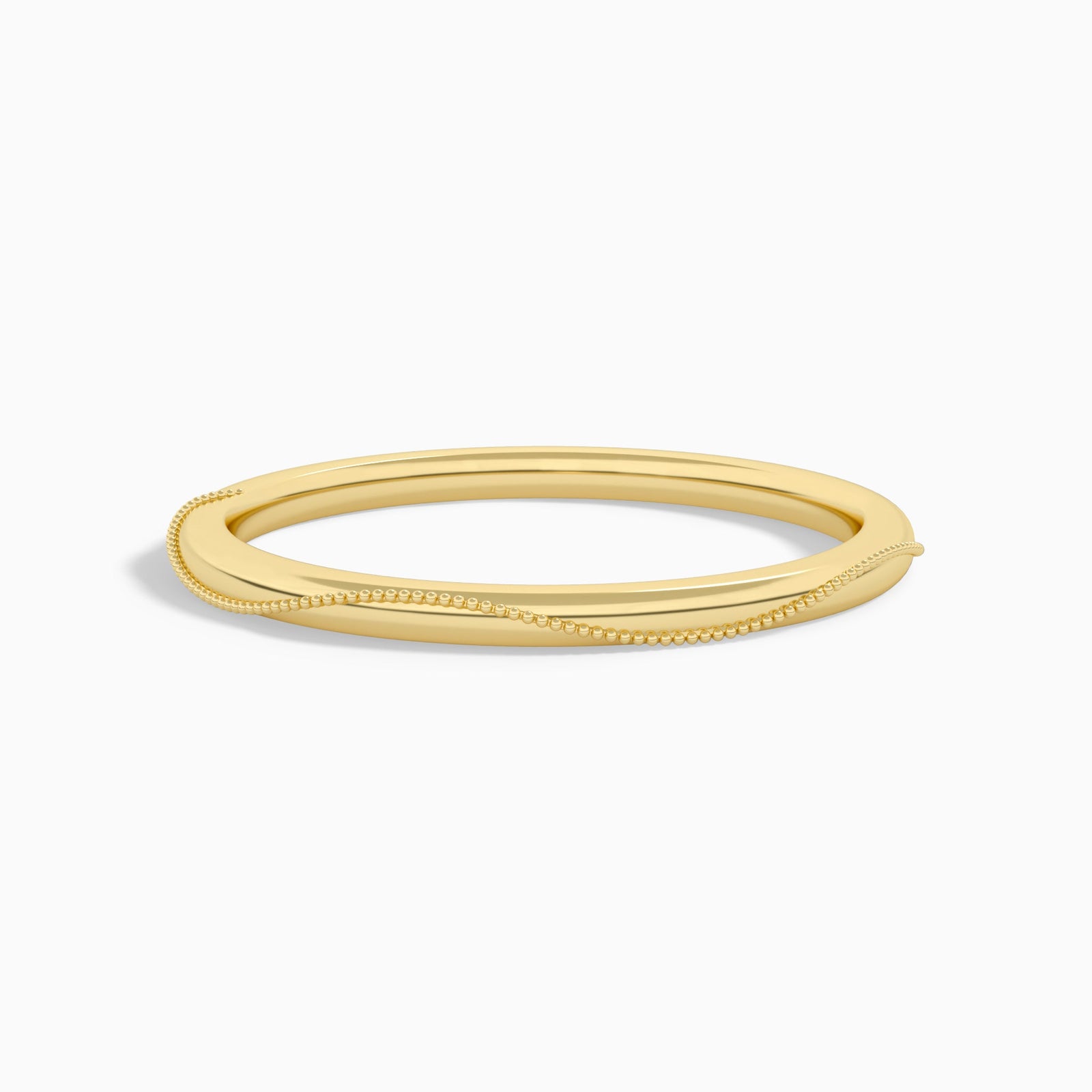 1.5mm Milgrain Comfort Fit Ring