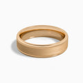 Brushed Flat Wedding Band