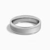 Brushed Flat Wedding Band