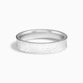 Hammered Concave Comfort Fit Wedding Band
