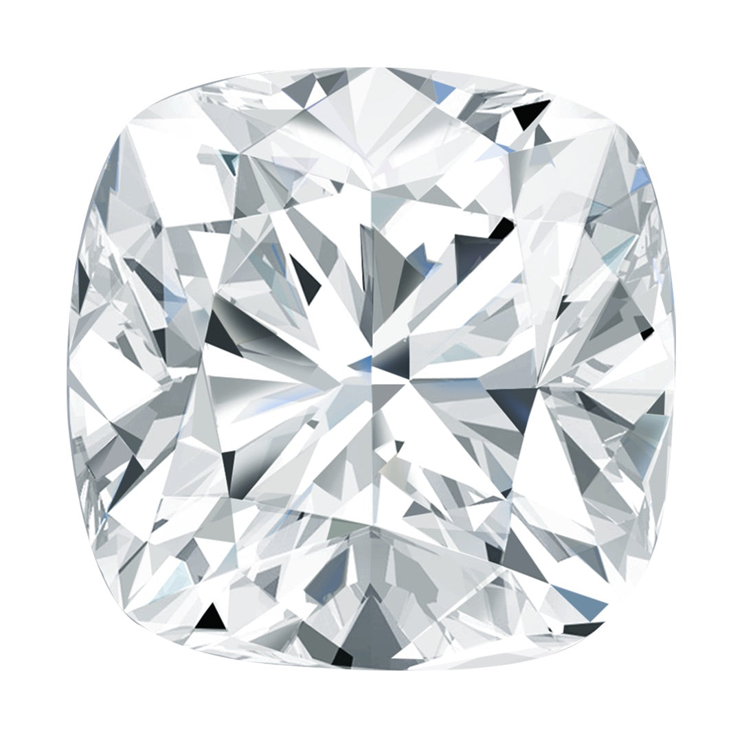 3.48 Carat Cushion Lab Created Diamond