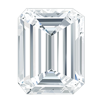 Emerald Cut Lab Grown Diamond