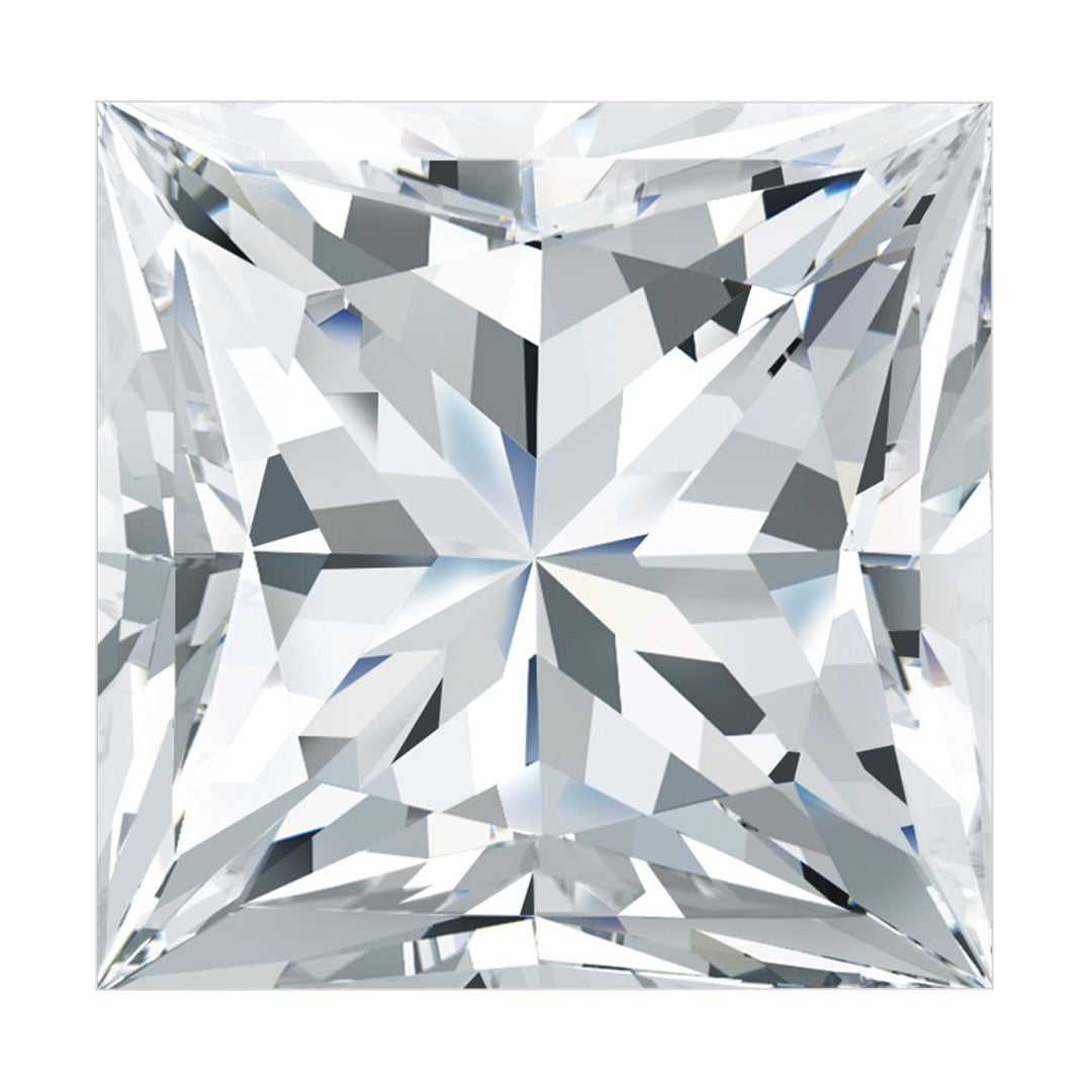 0.78 Carat Princess Lab Created Diamond