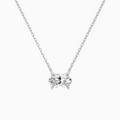 Product Video for Oval Solitaire Lab Grown Diamond Necklace In Platinum